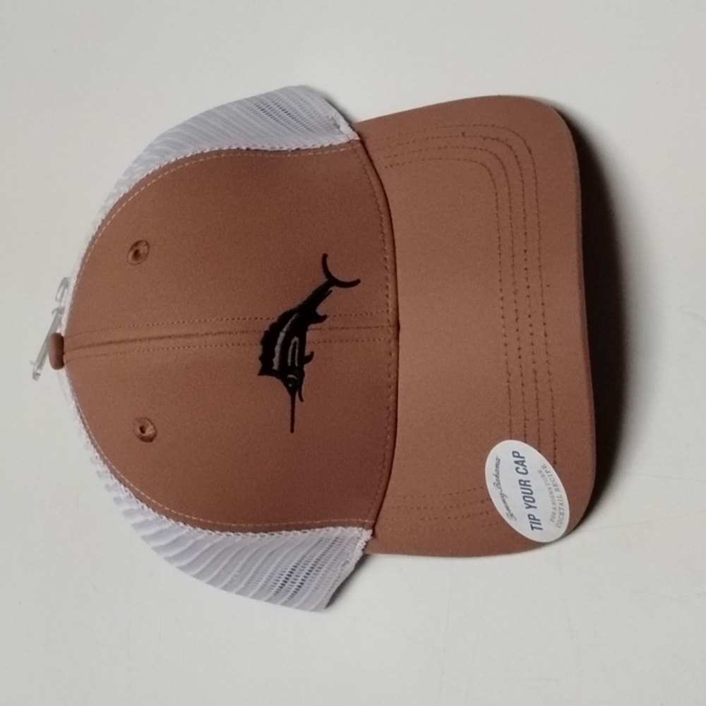Tommy bahama baseball cap black embroidered swordfish